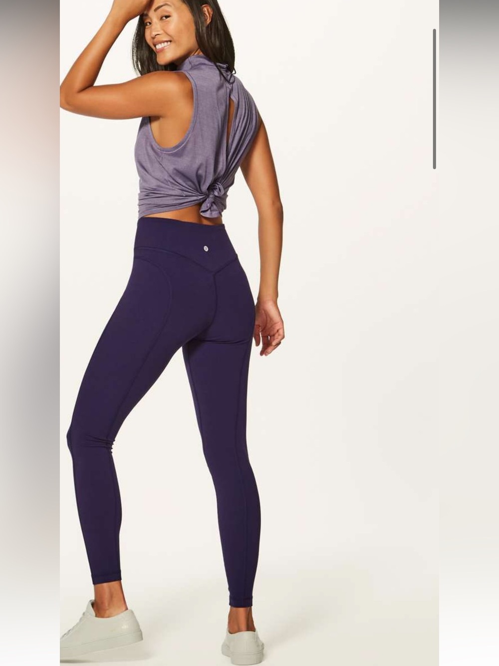 lululemon Pushing Limits Tight (Nulu 25") Leggings Purple/Eggplant Sz 4 AEON NWT